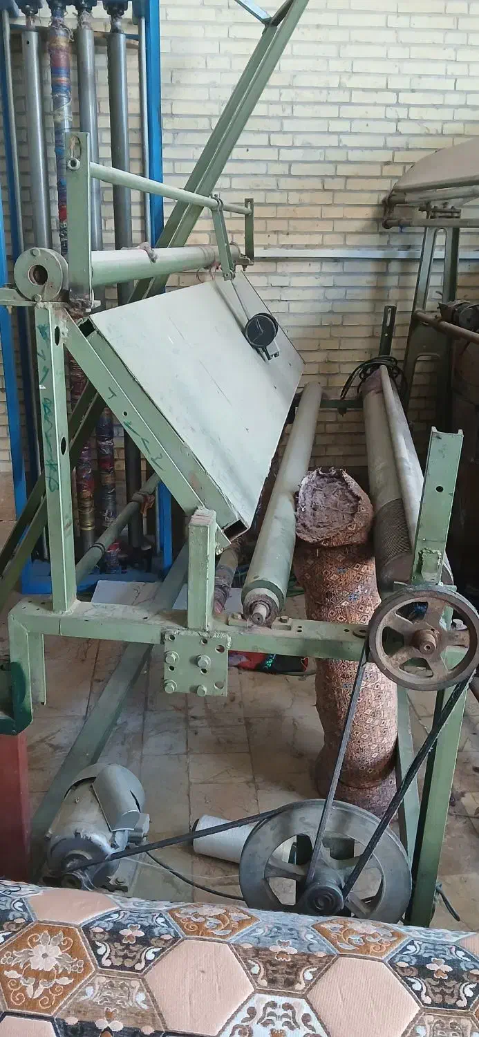 دستگاه رول کن پارچه بافندگی|ماشین‌آلات صنعتی|زارچ, |دیوار