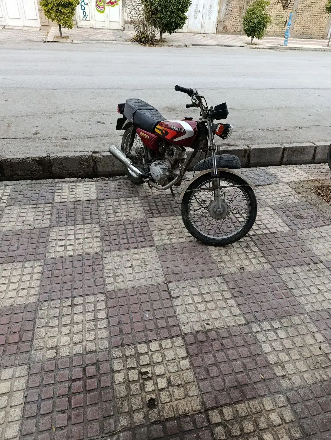 موتور مزایده ای تمیز و مرتب|موتورسیکلت|مرودشت, ثبت احوال|دیوار