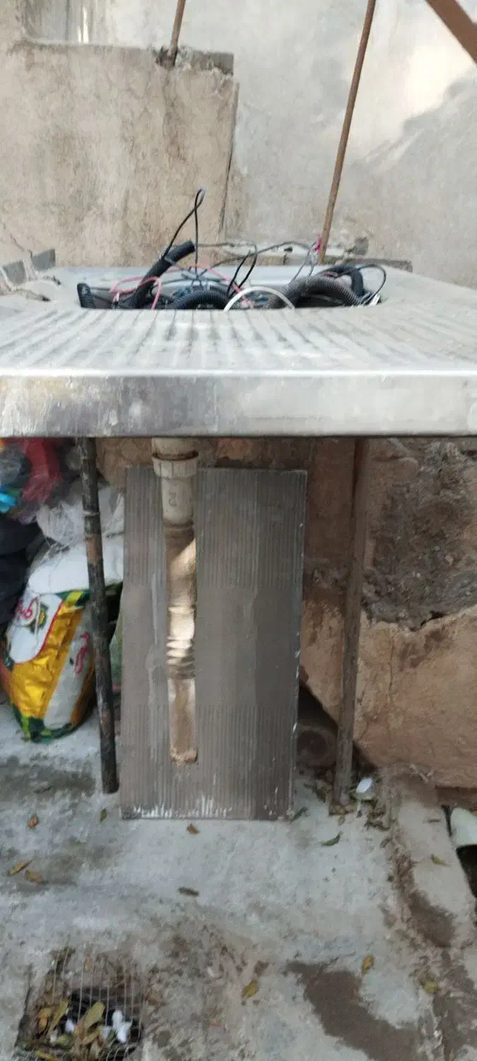 سینک ظرفشویی باپایه|لوازم سرویس بهداشتی|زاهدان, |دیوار