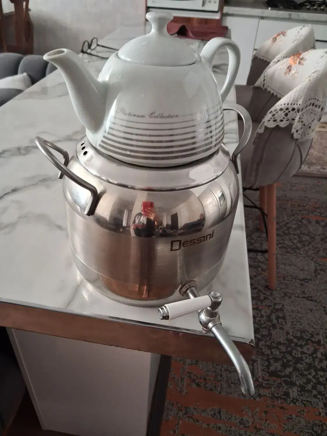 کتری قوری دسینی|قوری، کتری، قهوهساز دستی|کرج, شهرک ولیعصر|دیوار