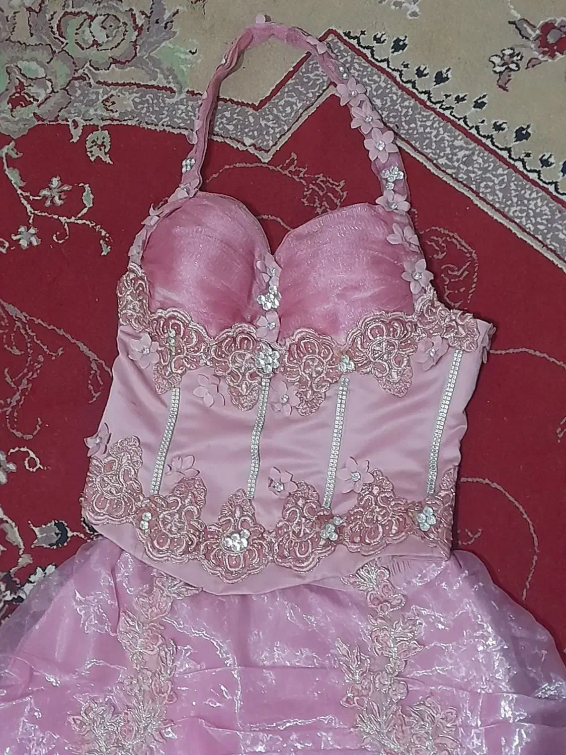 تور عروس لباس مجلسی و تعدادی لباس|لباس|ملایر, |دیوار