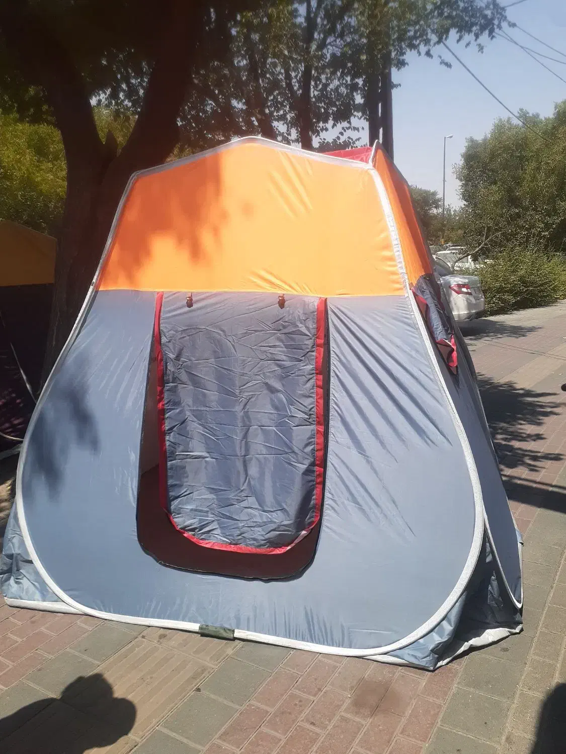 چادر آستر دار مسافرتی پوش دار کف ضخیم|کوهنوردی و کمپینگ|تبریز, |دیوار