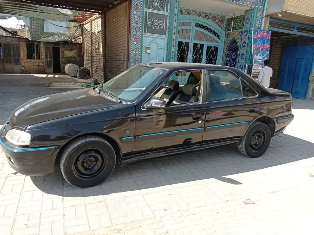 پژو پارس مشکی عروسک داشبورد جدید|خودرو سواری و وانت|لردگان, |دیوار