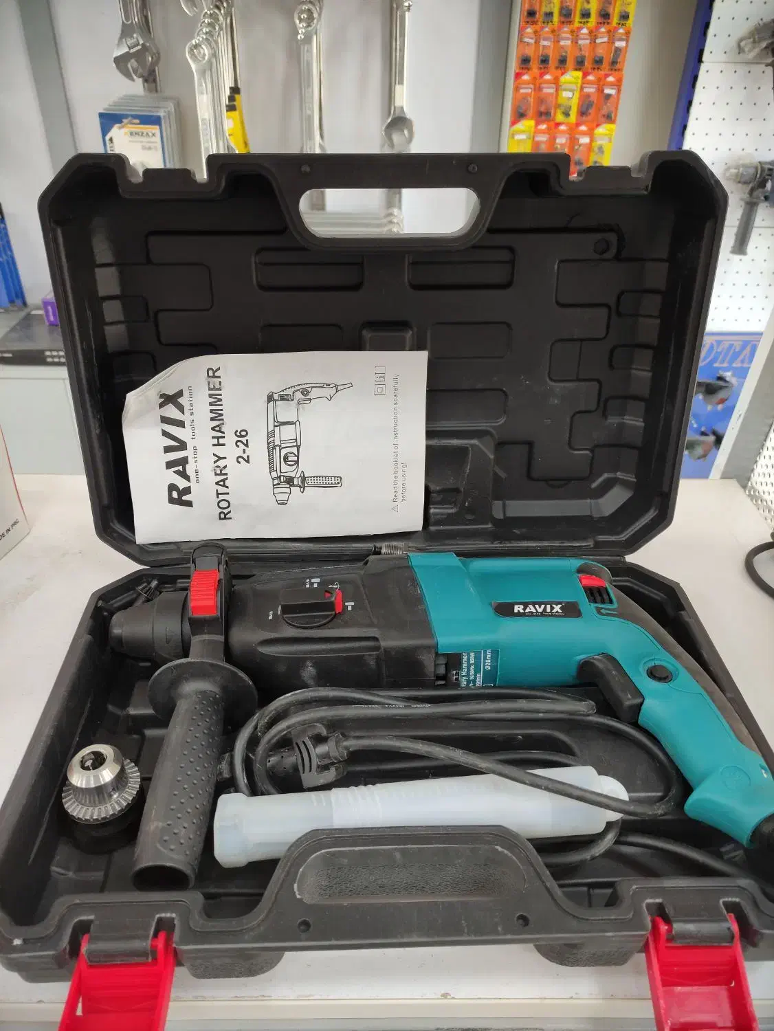 بتن کن سه کاره 850 وات 26 میلیمتری 3کیلویی راویکس|ماشین‌آلات صنعتی|محلات, |دیوار