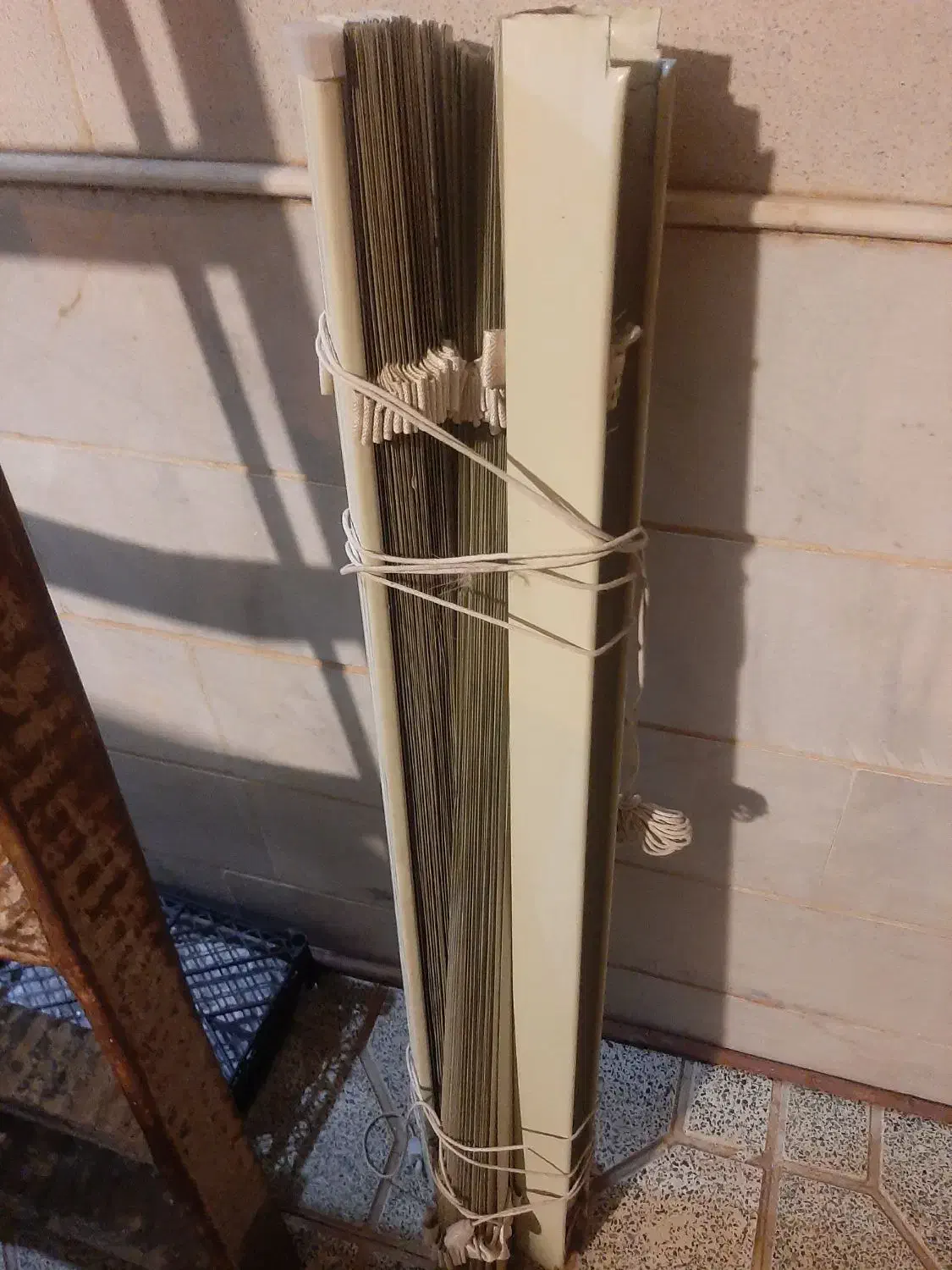 پرده کرکره فلزی ۲متر  ارتفاع در ۱ونیم عرض|پرده، رانر، رومیزی|یزد, |دیوار