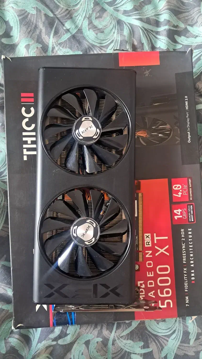 کارت گرافیک rx5600 قدرتمند ddr5|قطعات و لوازم جانبی رایانه|همدان, |دیوار