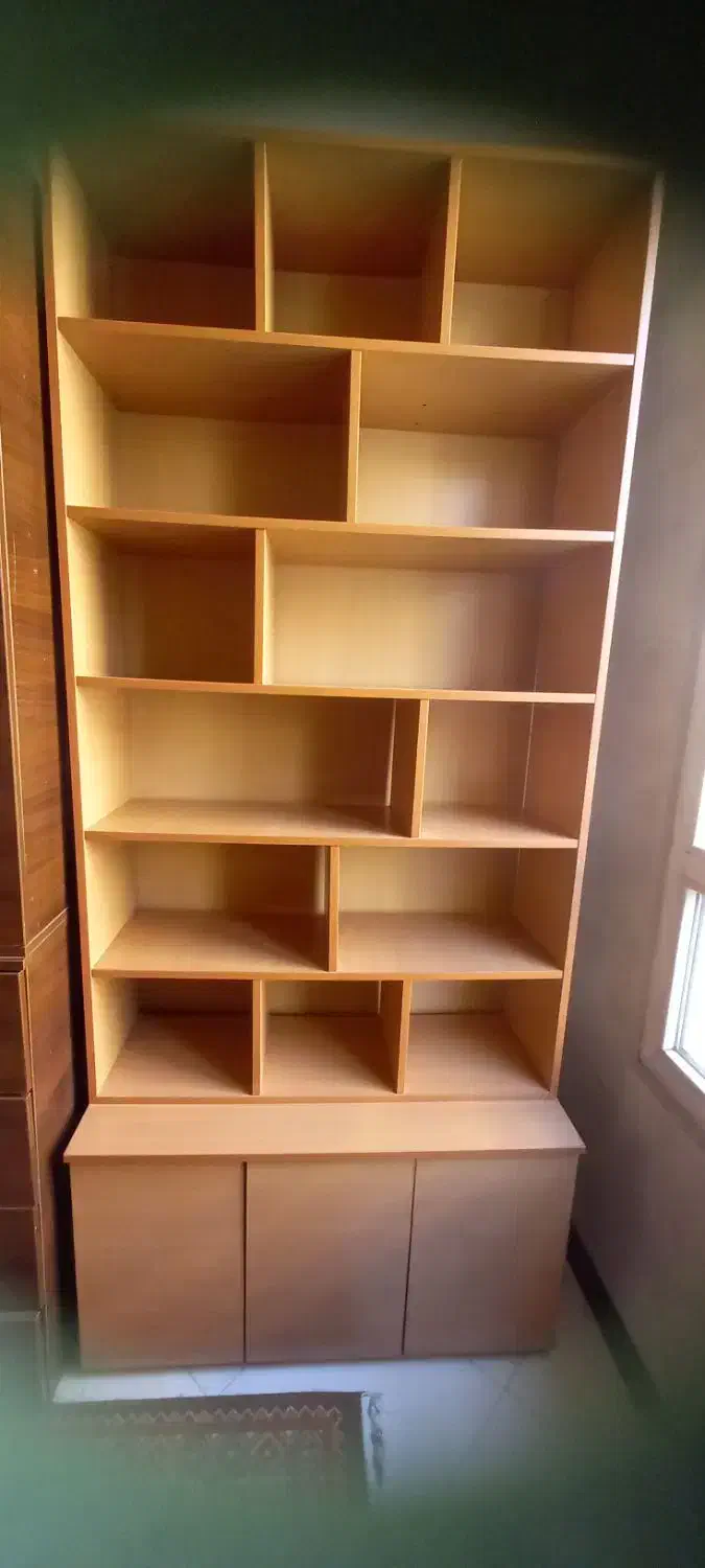 کتابخانه با کیفیت و کمد دار|کتابخانه، شلف، قفسههای دیواری|تهران, جوادیه تهرانپارس|دیوار