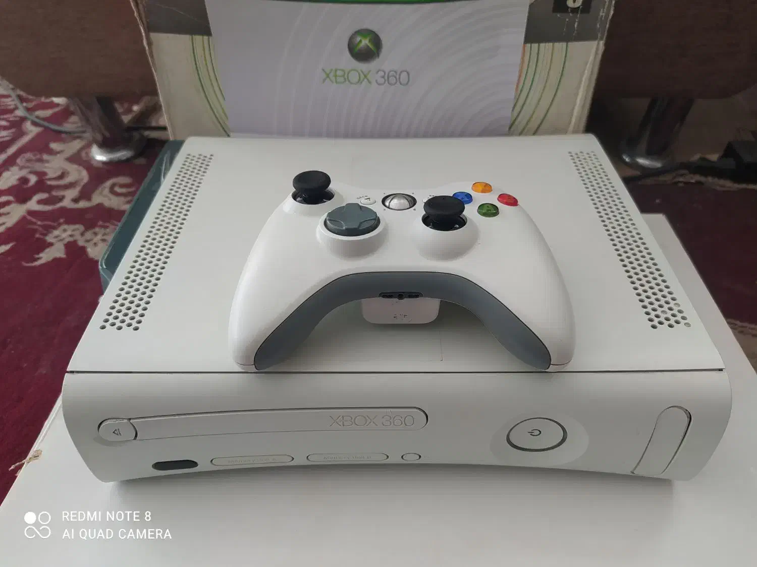 یک XBOX 360کپیخورجیتگ‌با 13بازی و دسته اصلی|کنسول، بازی ویدئویی و آنلاین|مشهد, طبرسی شمالی|دیوار