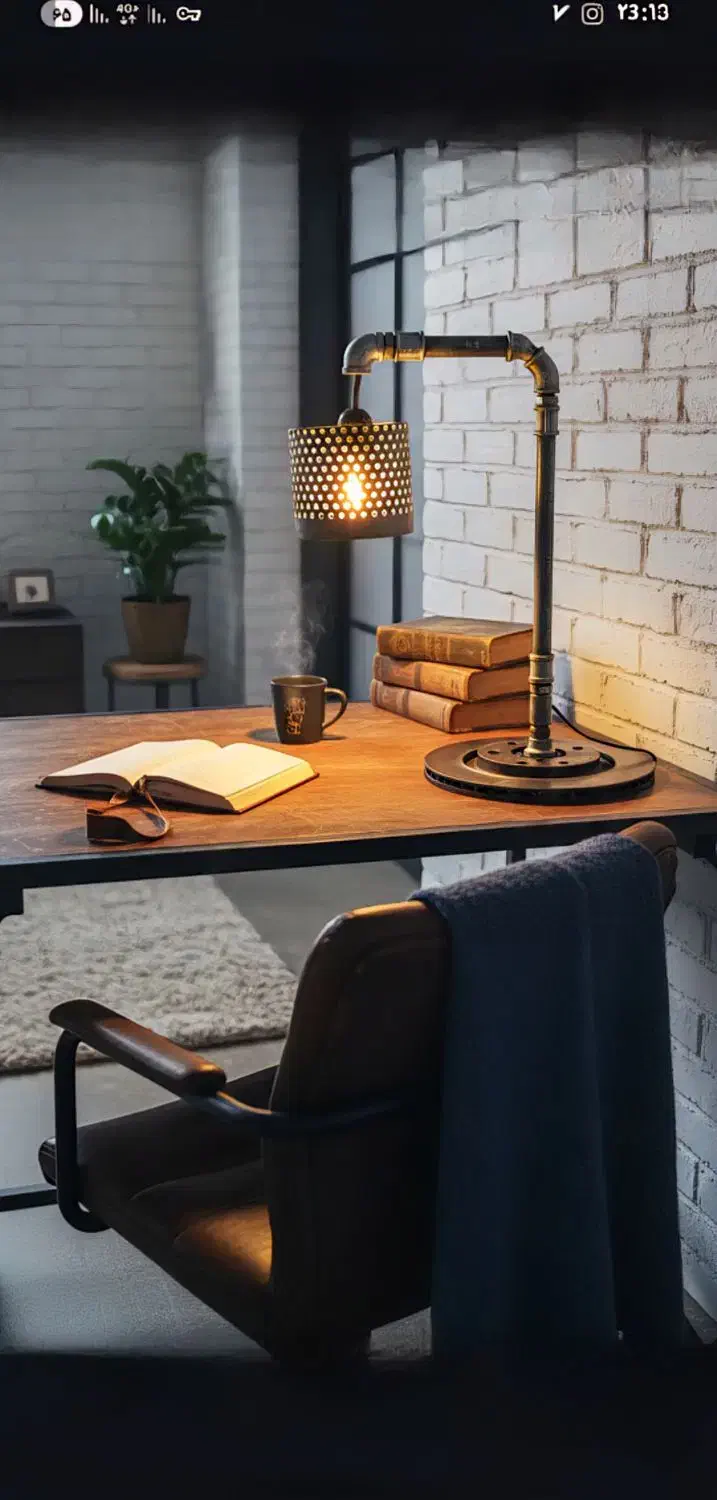 آباژور فلزی|چراغ خواب و آباژور|قم, جوی شور|دیوار