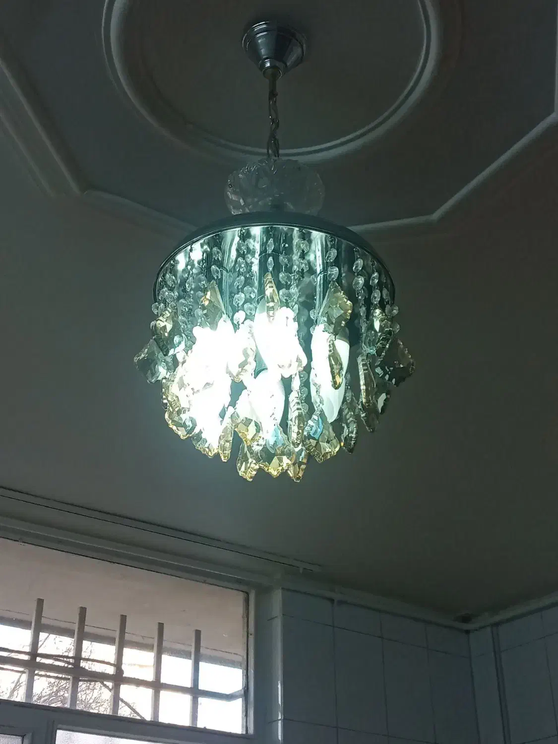 لوستر کریستال|لوستر و چراغ آویز|پاکدشت, پاکدشت (مامازند)|دیوار