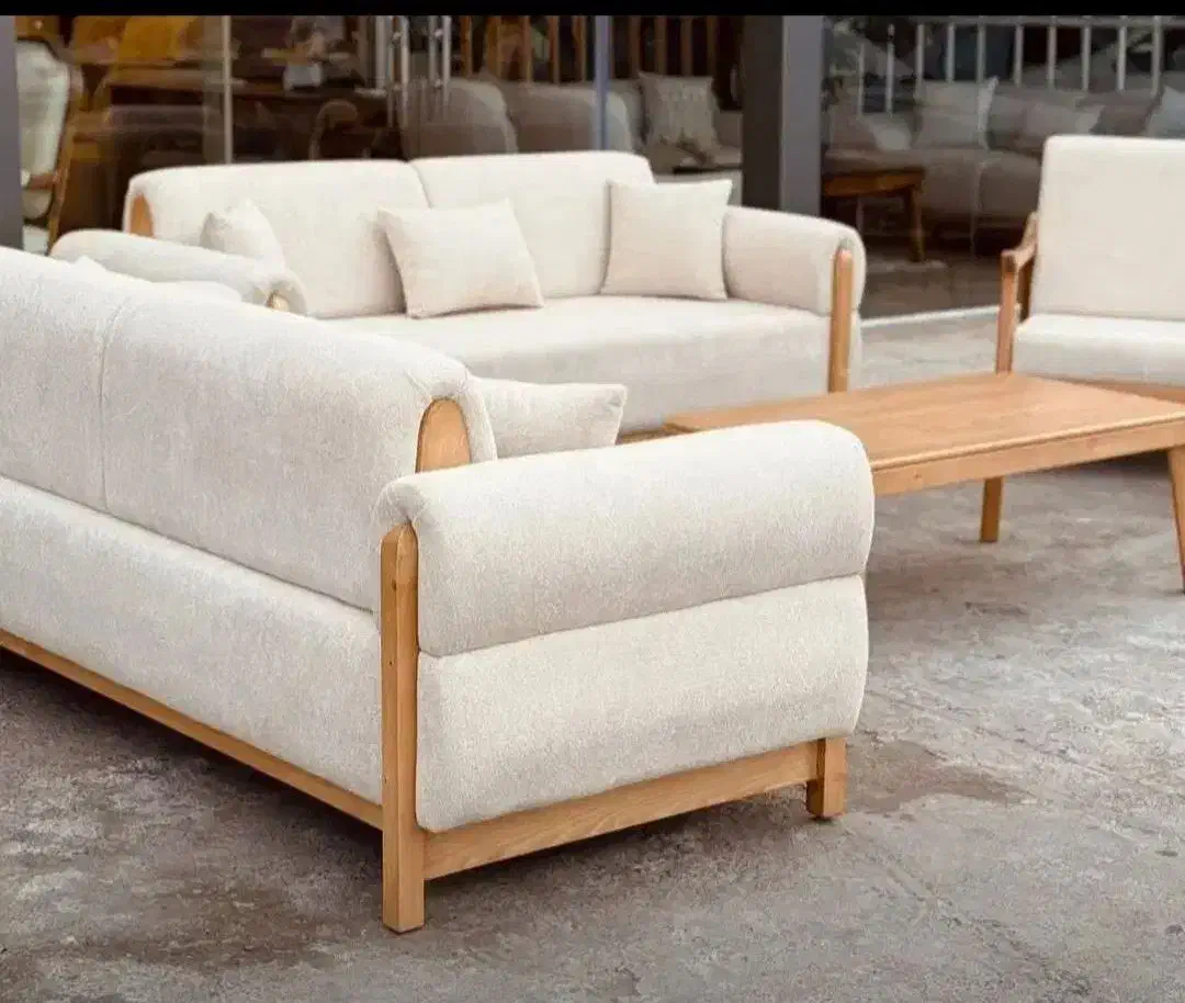 مبل/راحتی/ مدل هلندی/ پارچه تدی|مبلمان خانگی و میز عسلی|کرج, کارخانه قند|دیوار