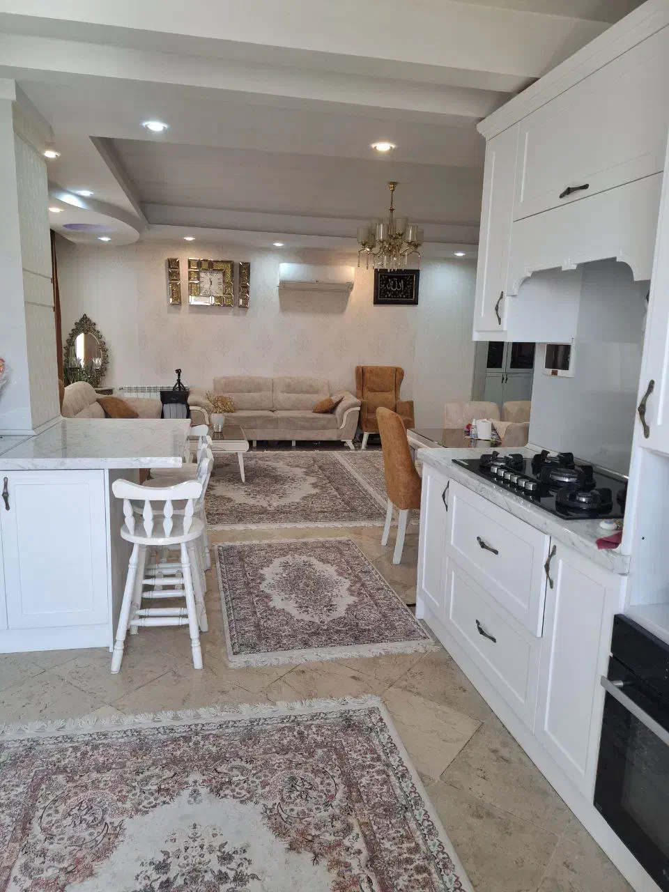 رهن اپارتمان95مترسالن پرده خورفول ششم نیروهوایی