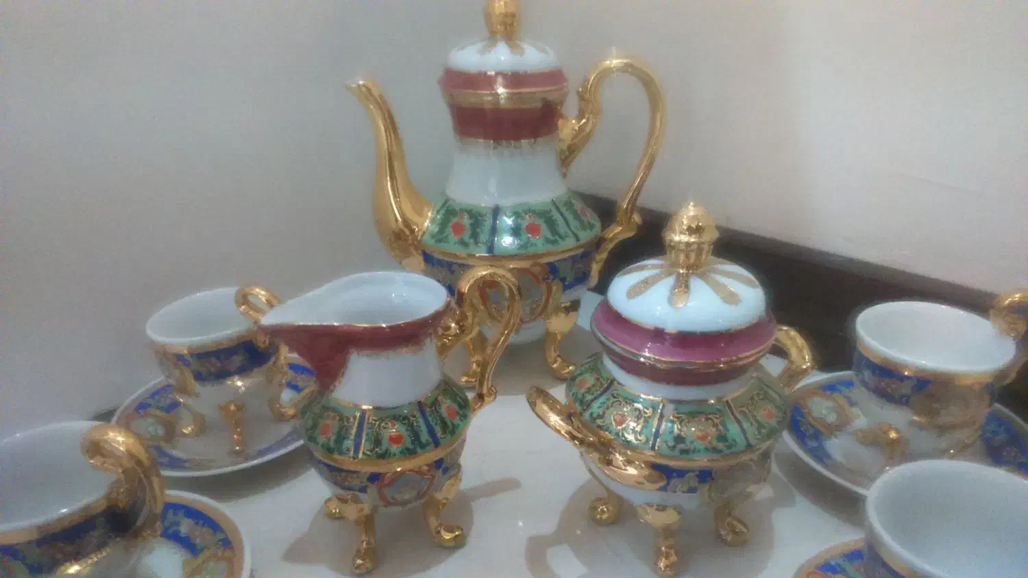 قهوه خوری عتیقه ۵۰ ساله ساخت ژاپن|کلکسیون اشیاء عتیقه|تهران, تهرانسر شرقی|دیوار