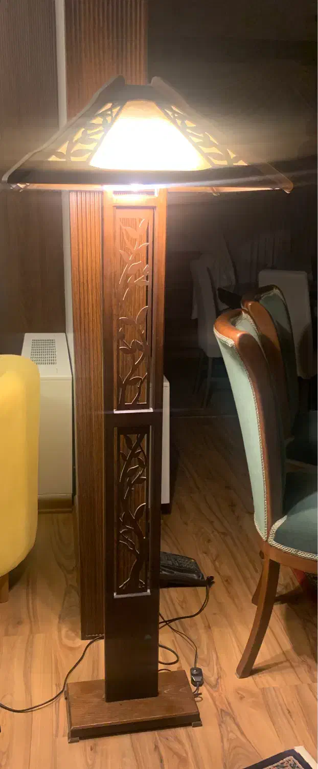 آباژور تمام چوب|چراغ خواب و آباژور|تهران, شهرک آپادانا|دیوار