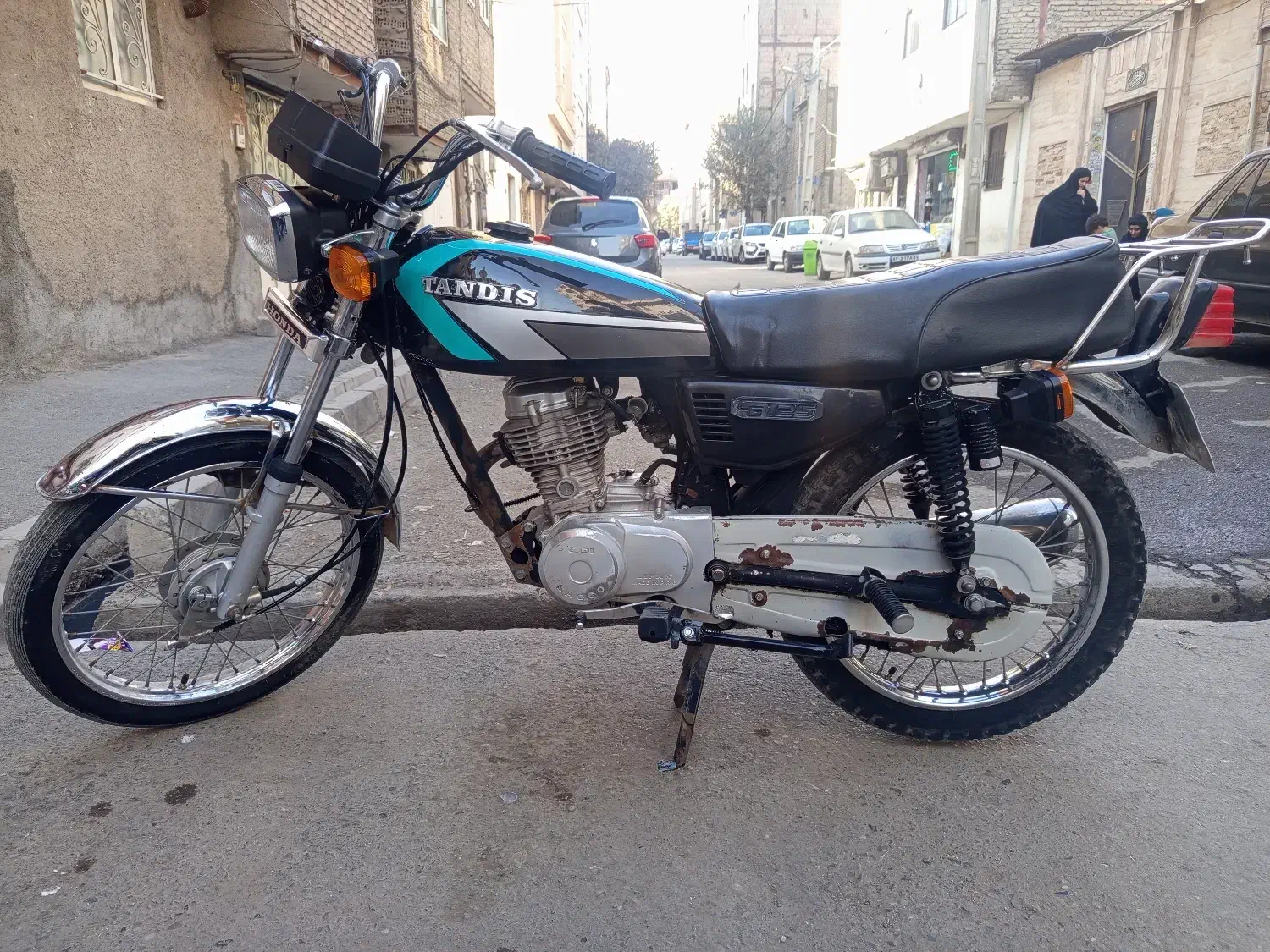 موتور تندیس مدل95|موتورسیکلت|تهران, شهرک ابوذر|دیوار