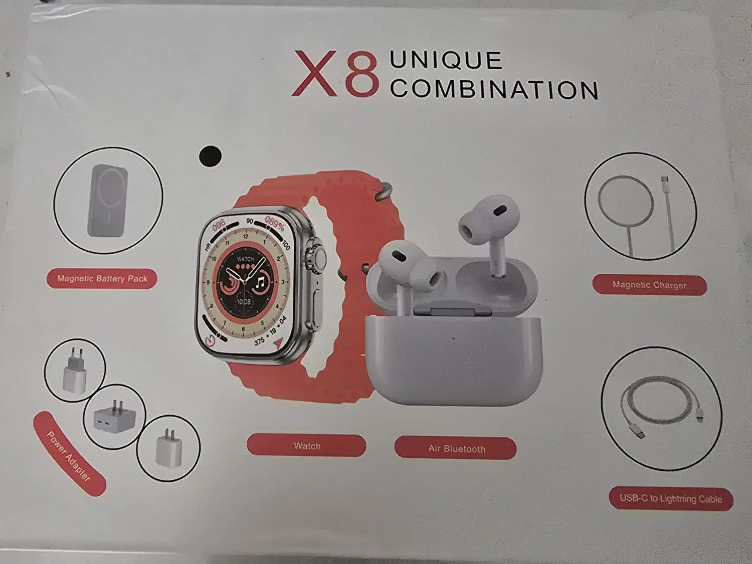 ساعت هوشمند X8 UNIQUE COMBINATION|لوازم جانبی موبایل و تبلت|اردبیل, |دیوار