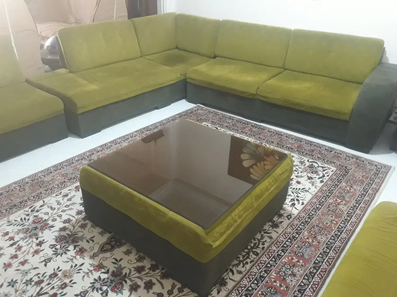 راحتی ۹نفره رویه مخمل|مبلمان خانگی و میز عسلی|تهران, امیرآباد|دیوار