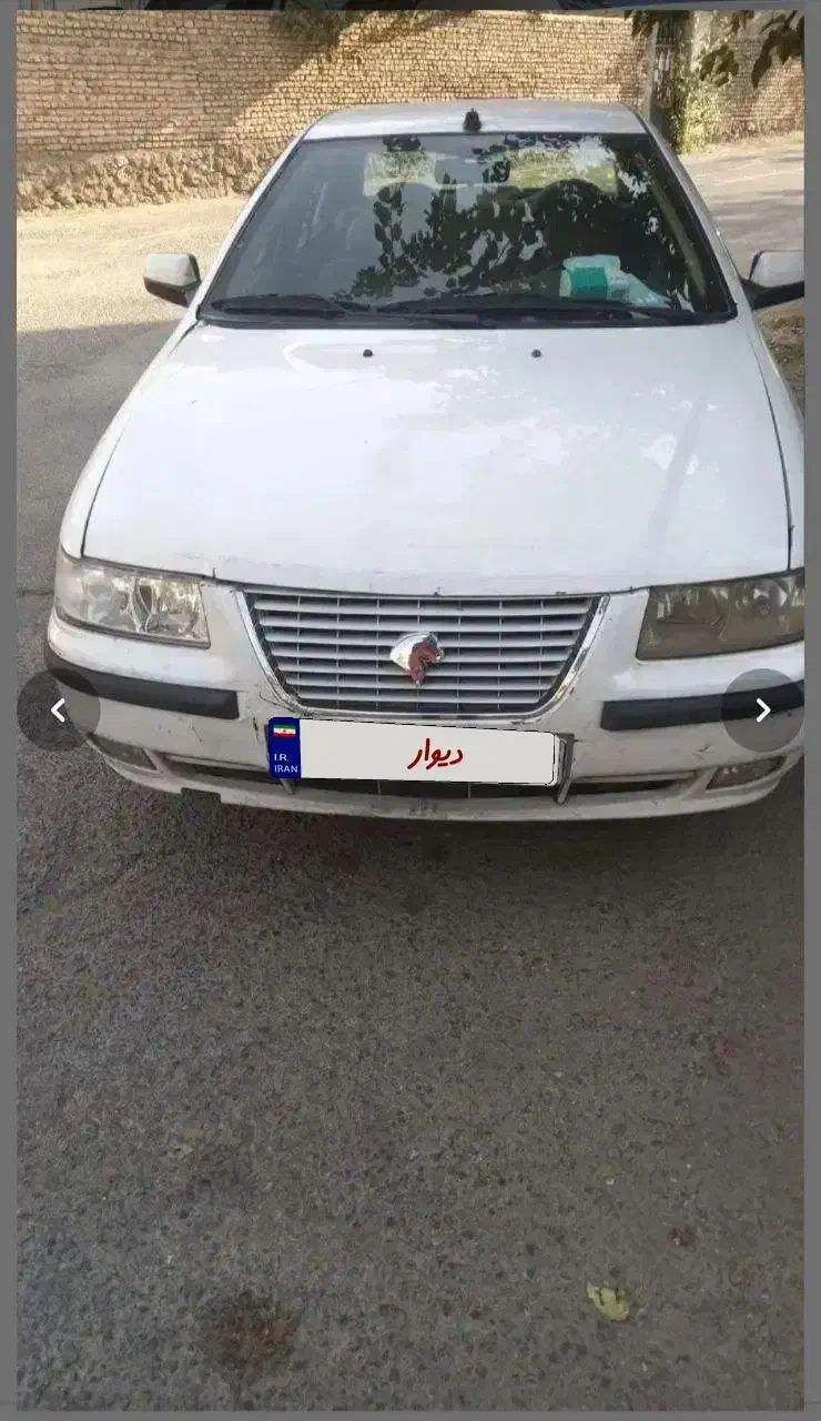 ماشین سمندسفید 95|خودرو سواری و وانت|کرمانشاه, |دیوار