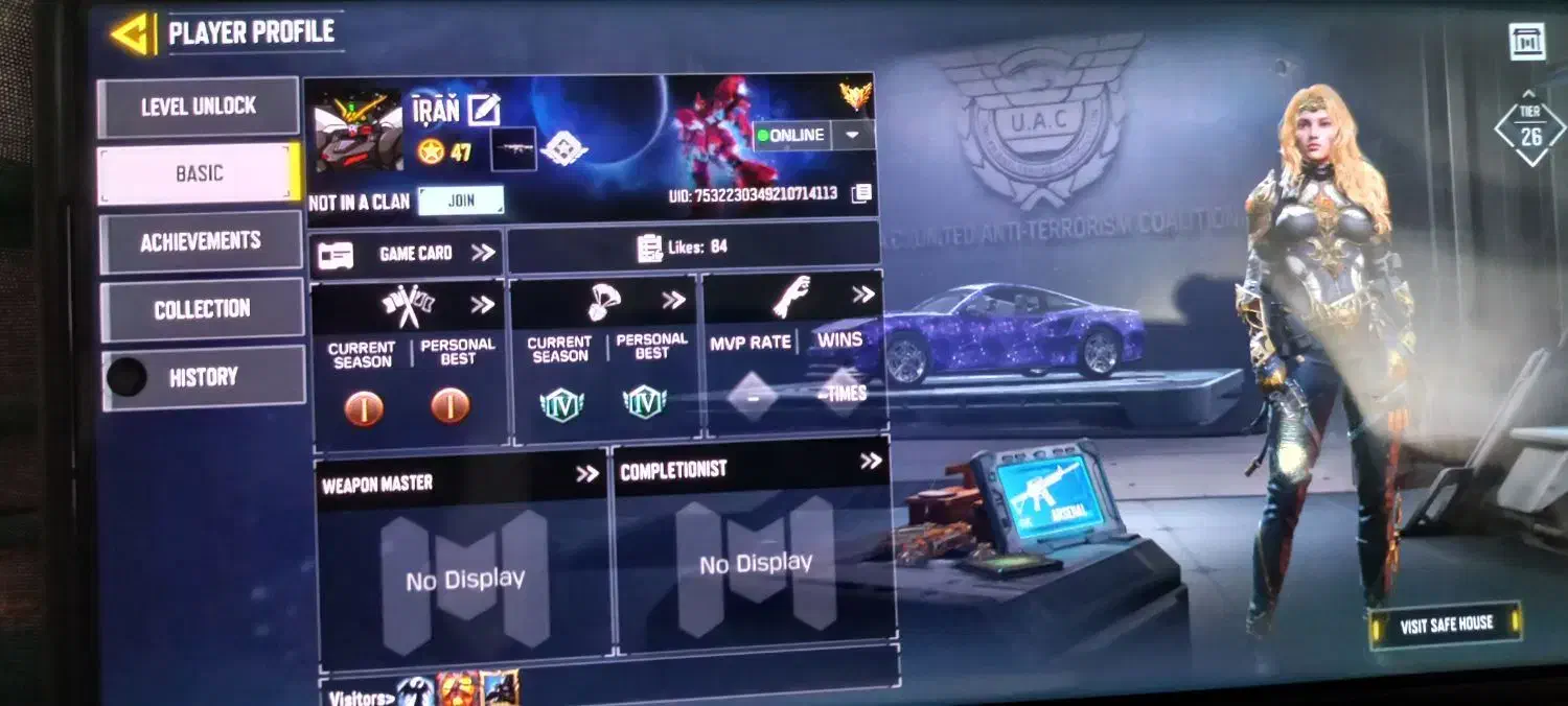 اکانت کالاف|کنسول، بازی ویدئویی و آنلاین|قم, زنبیل آباد|دیوار