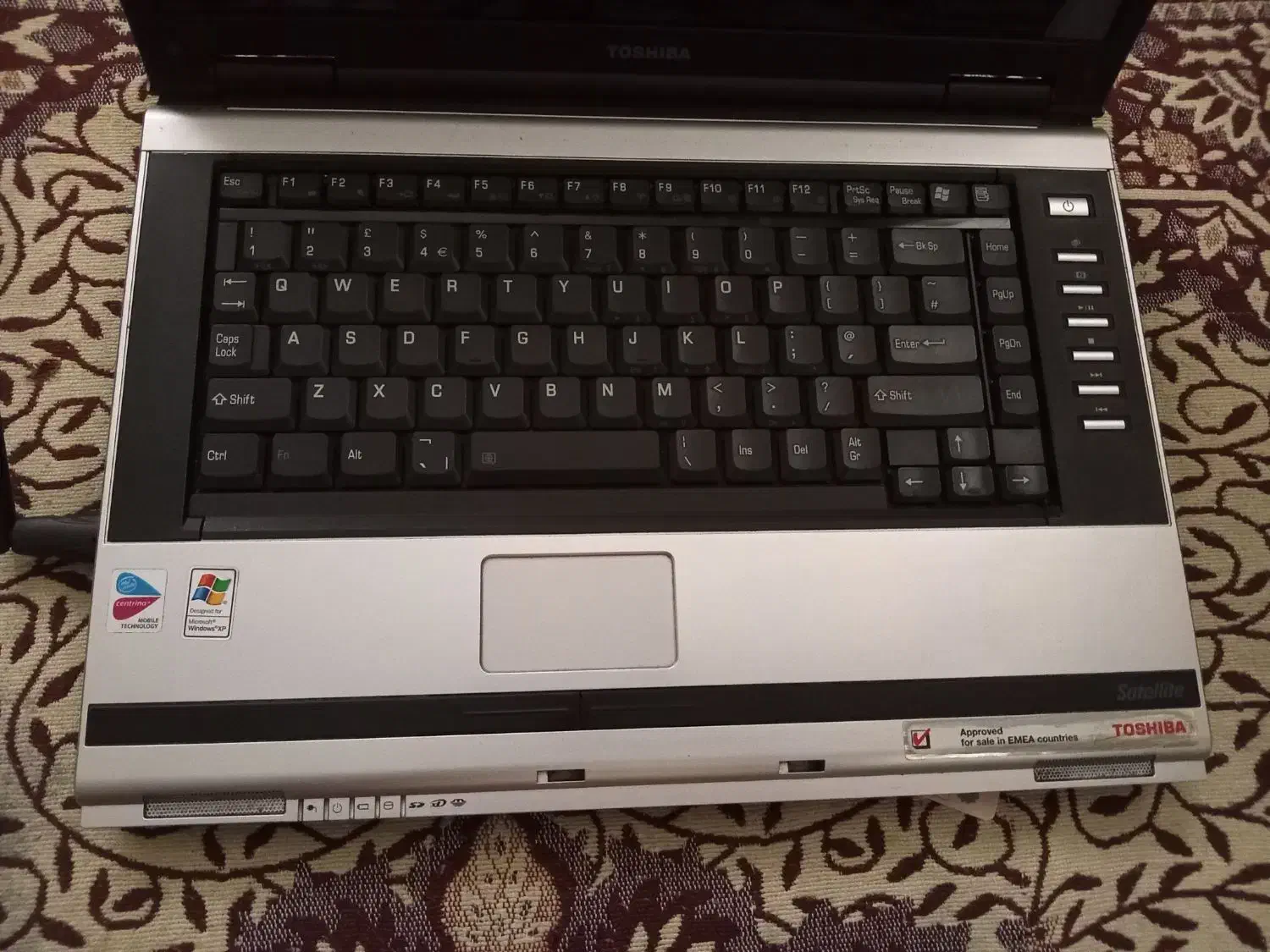 لب تاب توشیبا همراه با هارد اکسترنال|رایانه همراه|تهران, هاشمآباد|دیوار