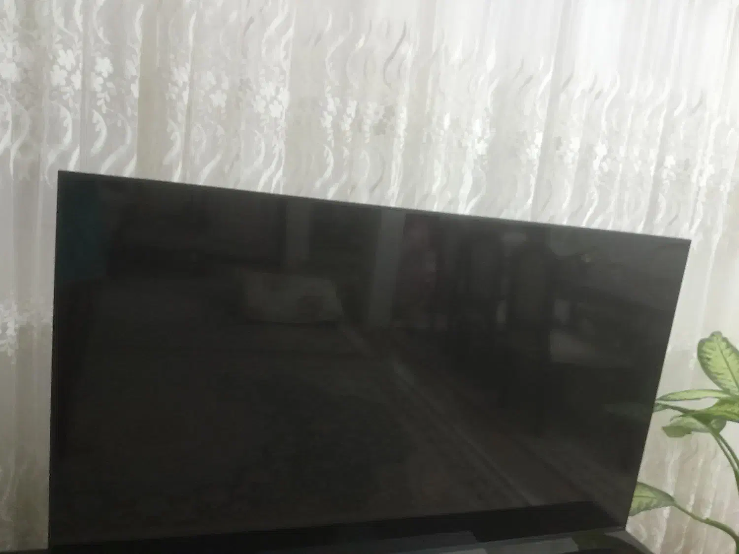 تلویزیون ۵۰ اینچ دنای که ال ای دیش سوخته|تلویزیون و پروژکتور|مرند, |دیوار