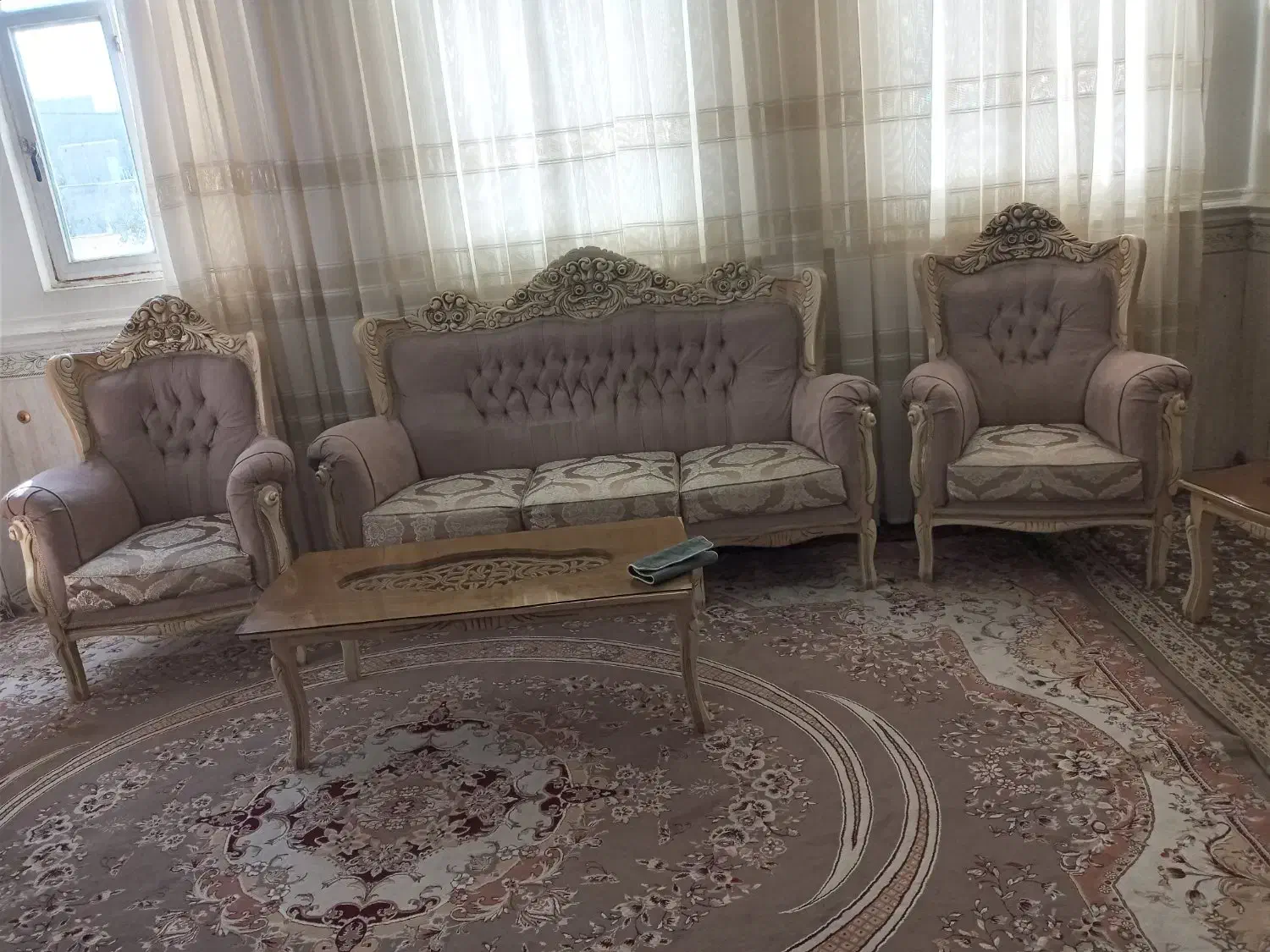 مبل استیل ۹نفره|مبلمان خانگی و میز عسلی|کبودرآهنگ, |دیوار