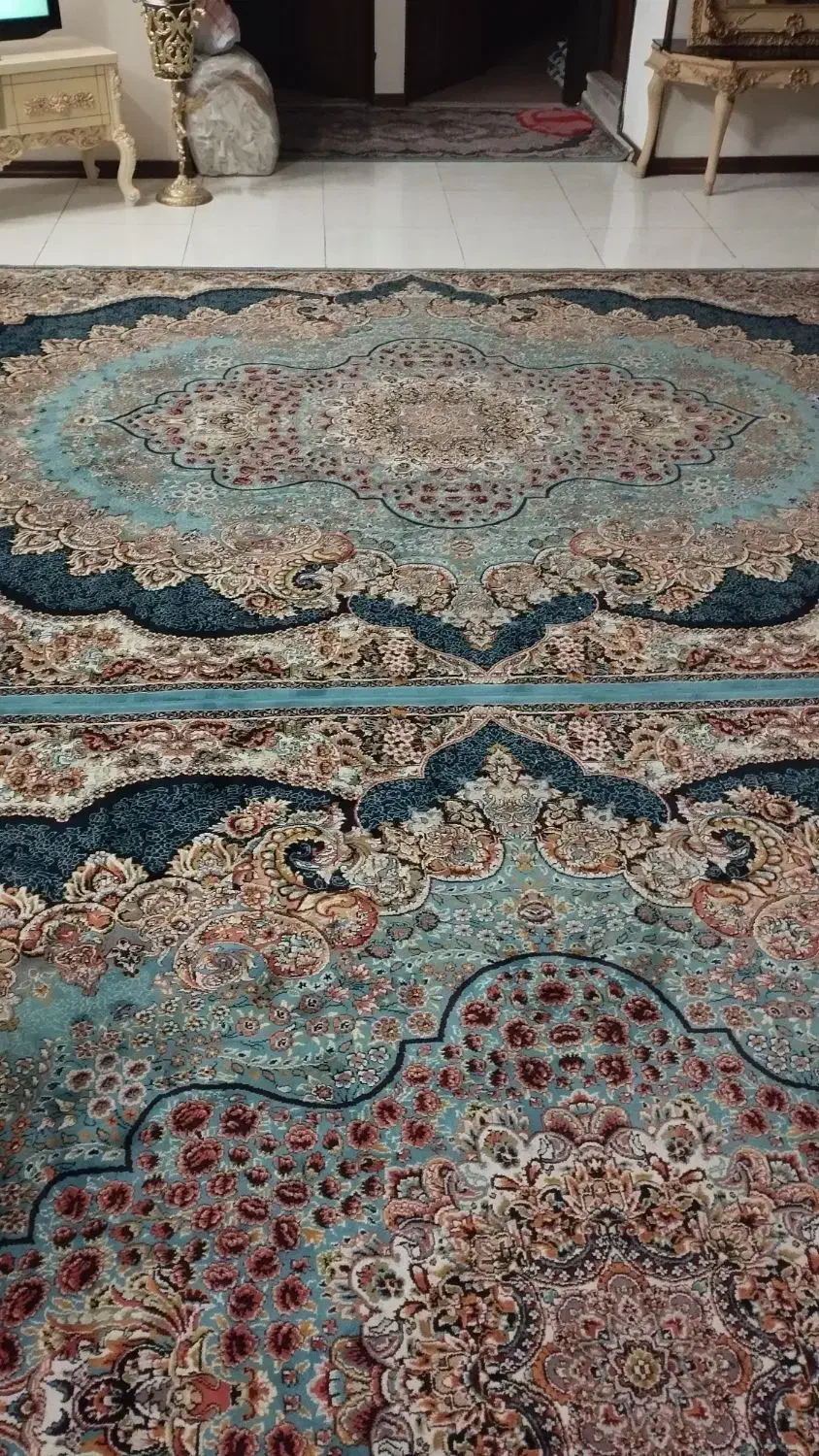 ۲تخته فرش۹متری نگین مشهد و کناره|فرش|مشهد, هنرور|دیوار