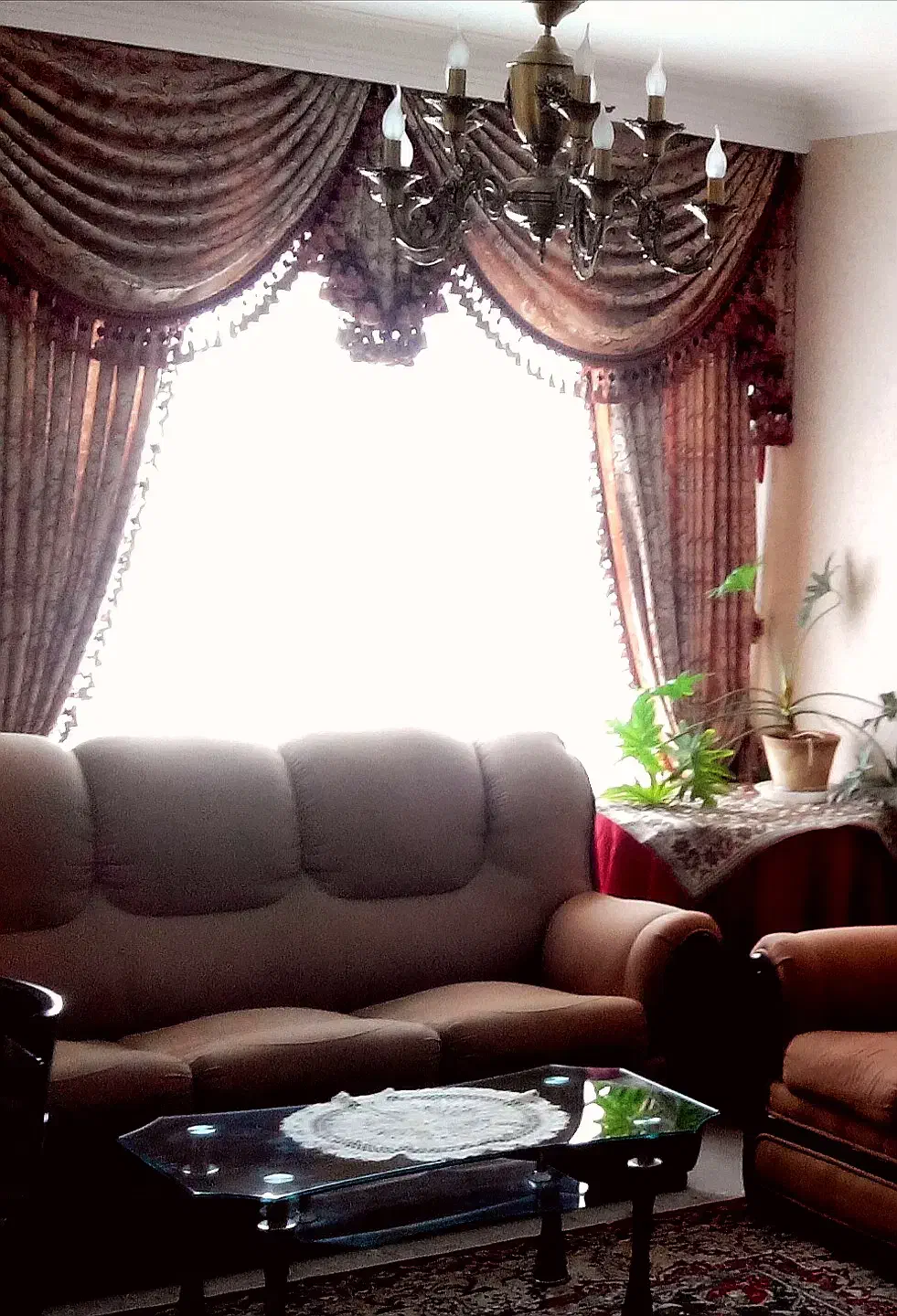 پرده تور و دکوری قدی|پرده، رانر، رومیزی|پردیس, فاز ۳|دیوار