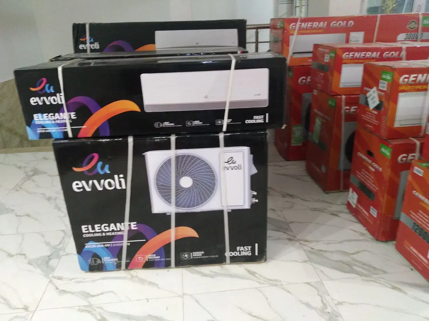 کولرگازی جنرال گلد و ایولی|کولر گازی و فن‌کوئل|ورامین, ورامین|دیوار