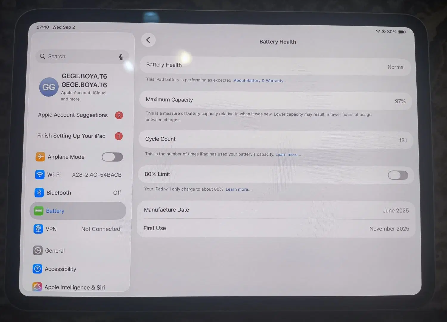 iPad 2024 pro|تبلت|تهران, کوهک|دیوار