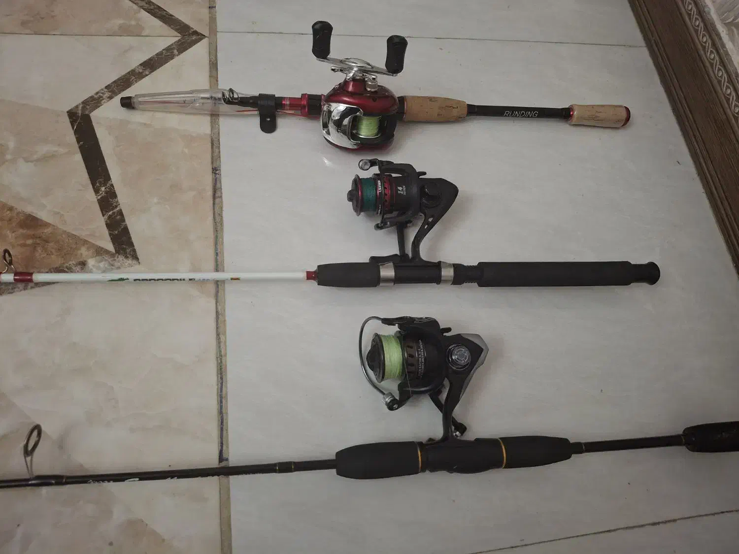 لنسر ماهیگیری قلاب چوب و چرخ|ماهیگیری|کرج, شهرک فهمیده|دیوار