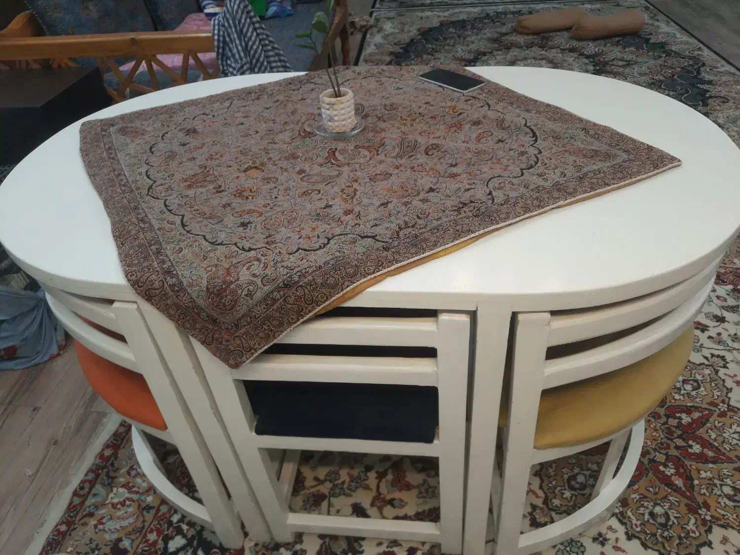 میز غذاخوری کم جا|میز و صندلی غذاخوری|فردیس, شهرک شهید حسینی|دیوار