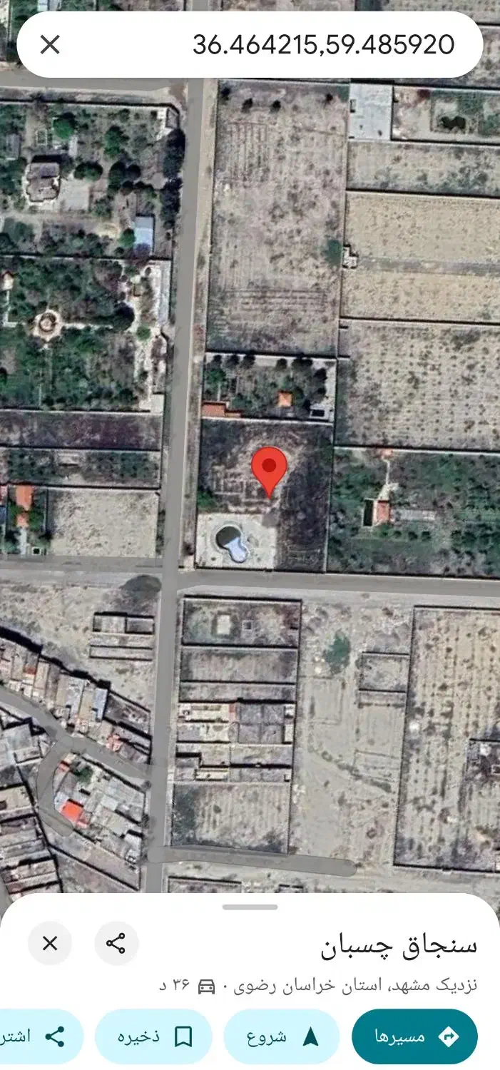 زمین 3500 متری با پروانه ساخت شاهنامه 66|فروش زمین و ملک کلنگی|مشهد, چهاربرج|دیوار