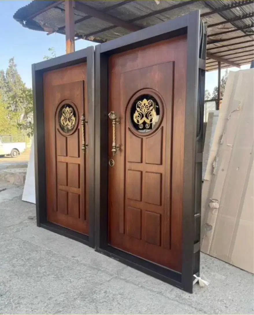 انواع درب ورودی ضدسرقت چوبی فلزی آپارتمان باغ ویلا|مصالح و تجهیزات ساختمان|تهران, شهرک انصار|دیوار