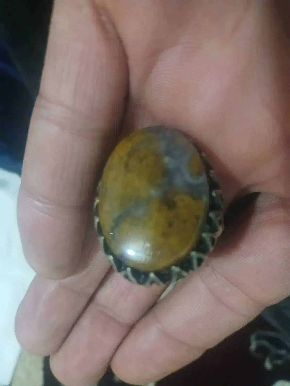 انگشتر نقره قدیمی|کلکسیون اشیاء عتیقه|قدس, شهرقدس|دیوار