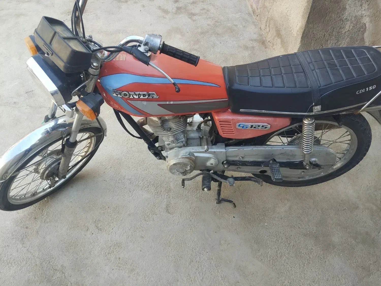 هندا 125|موتورسیکلت|کبودرآهنگ, |دیوار