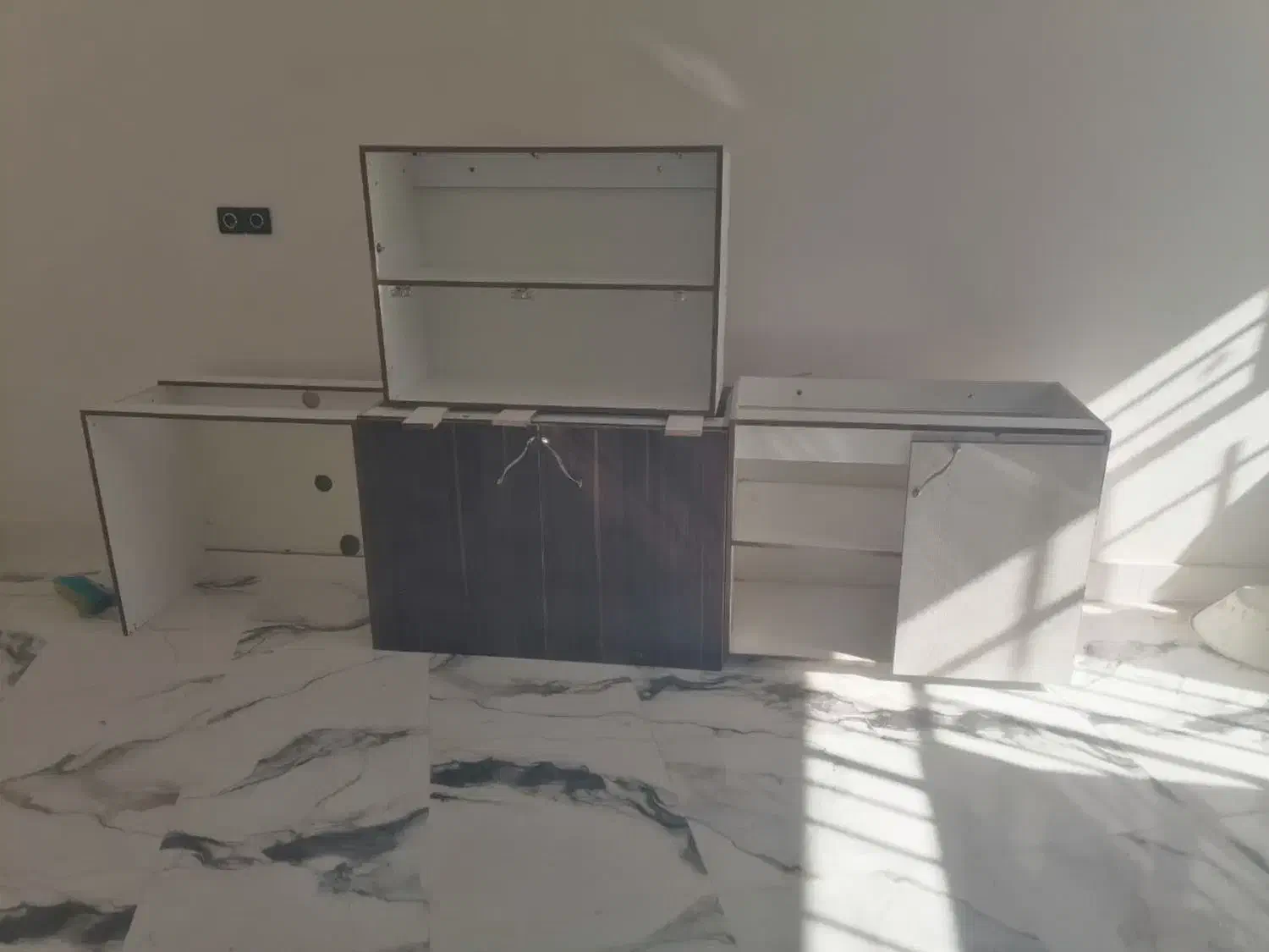 قفسه مغازه و کابینت|کتابخانه، شلف، قفسههای دیواری|تربتحیدریه, آغوی|دیوار