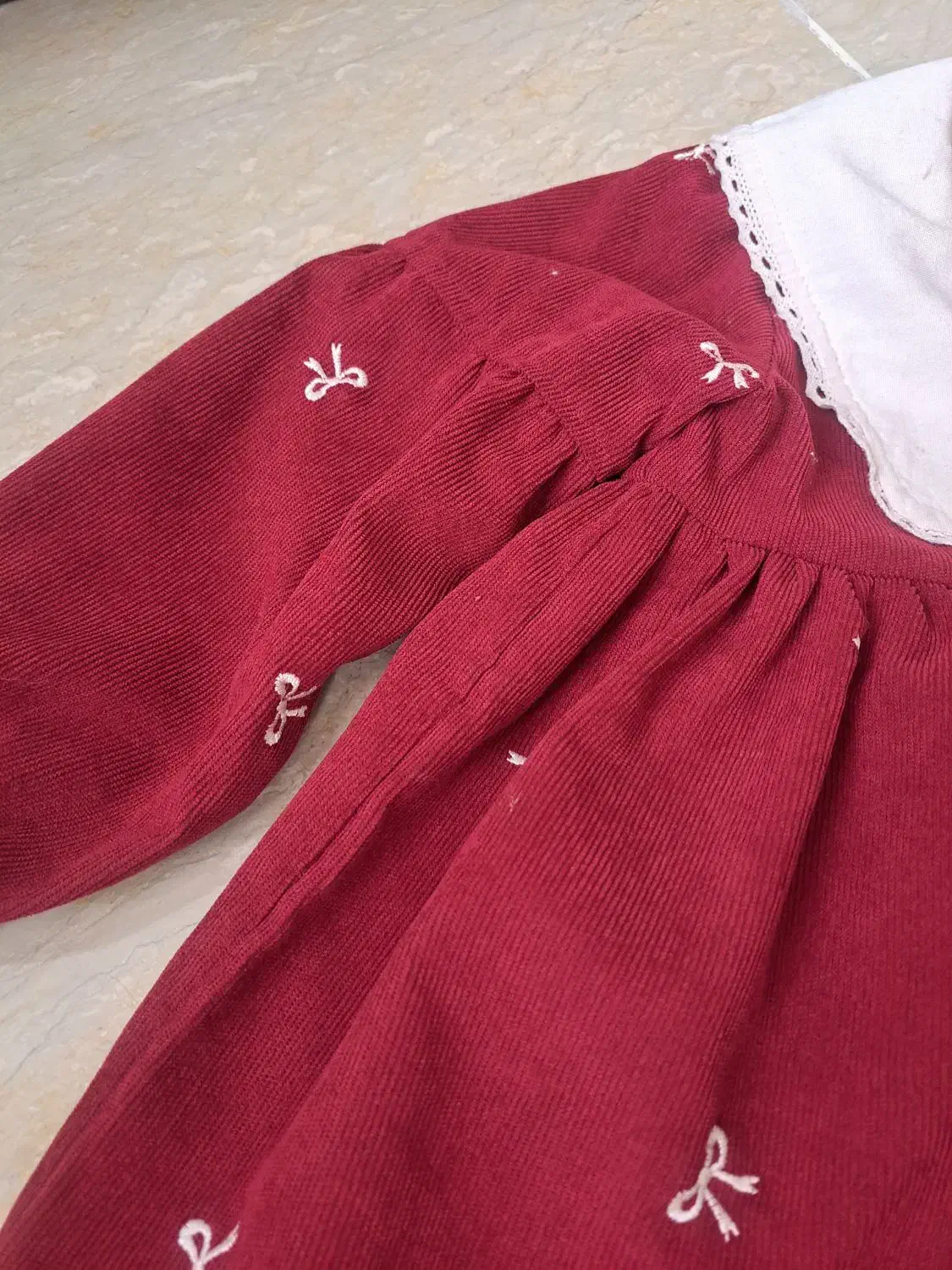 پیراهن پاییزه یلدایی|کفش و لباس بچه|قم, سالاریه|دیوار