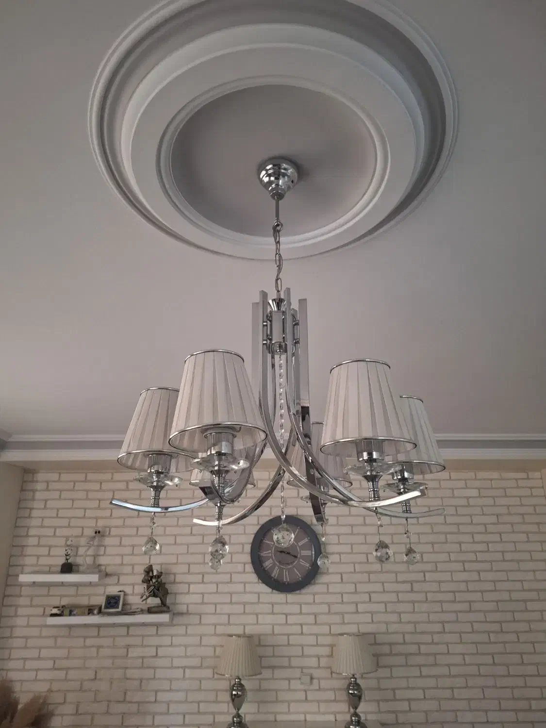 لوستر ۶ شاخه|لوستر و چراغ آویز|کرج, دولت‌آباد|دیوار