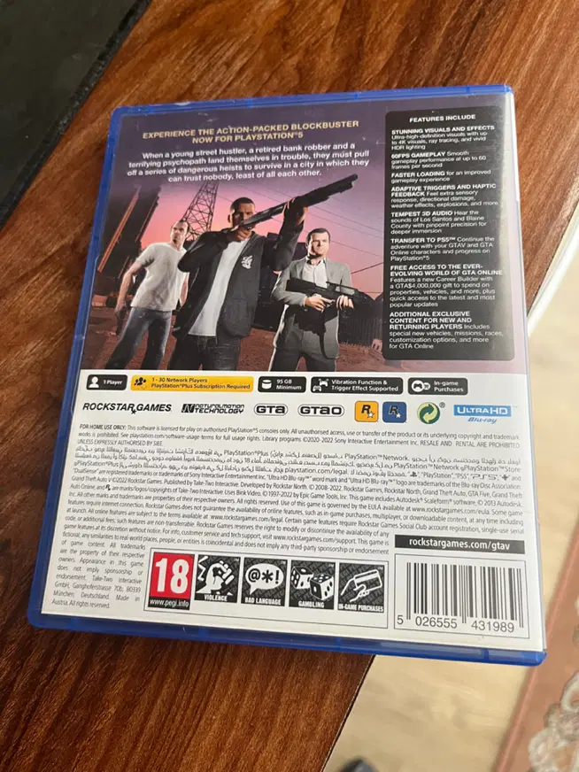 Gta v ps5|کنسول، بازی ویدئویی و آنلاین|اردبیل, |دیوار