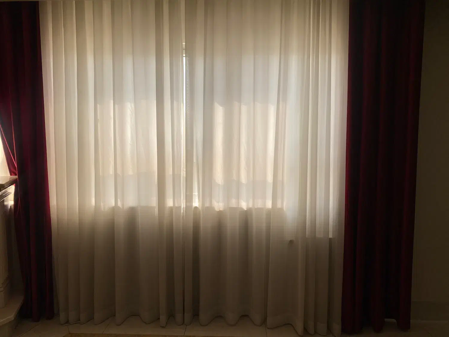 دو عدد پرده سالن|پرده، رانر، رومیزی|شیراز, دکتر حسابی|دیوار