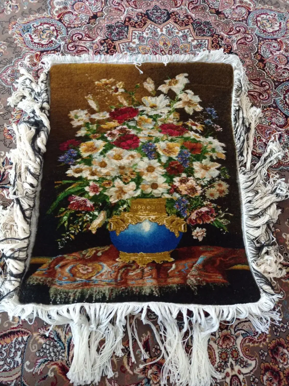 منظره|تابلو فرش|ابهر, |دیوار