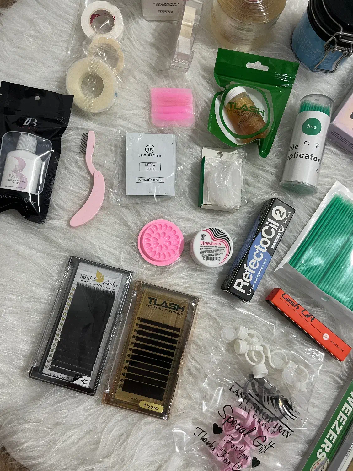 فروش لوازم اکستنشن و لیفت مژه|حراج|نوشهر, |دیوار