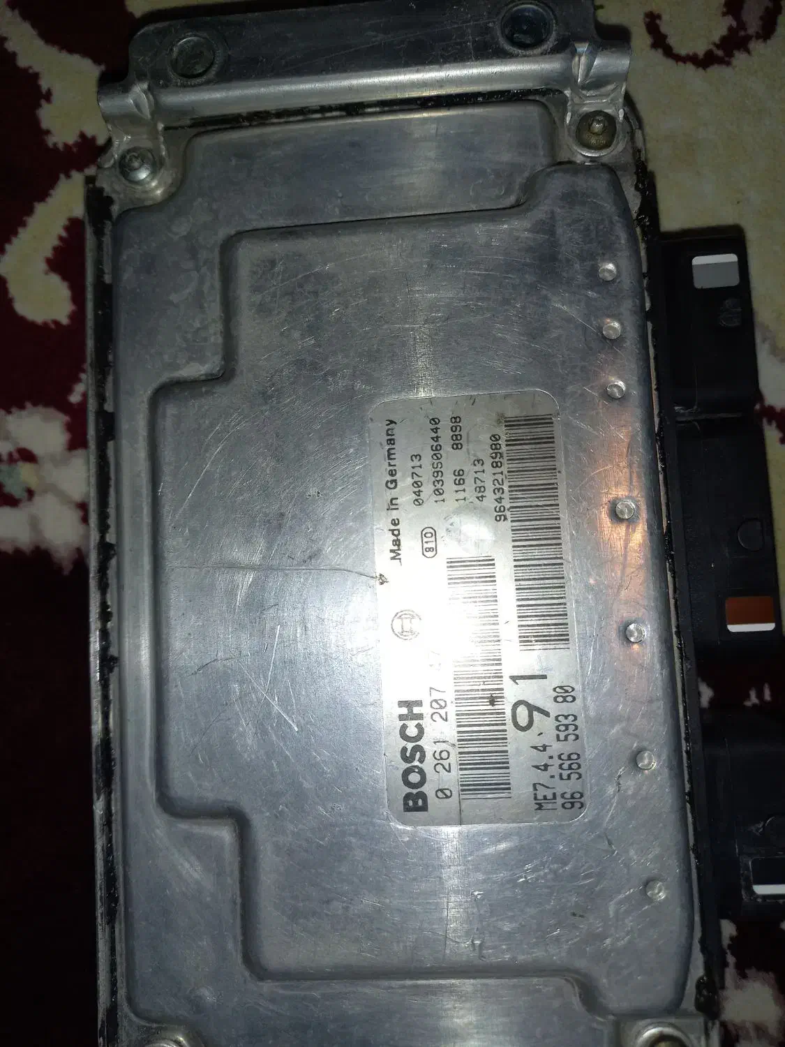ای سی یو(ECU)پژو ۴۰۵ مدل M74.4.4 مارک بوش آلمان|قطعات یدکی و لوازم جانبی|زنجان, |دیوار