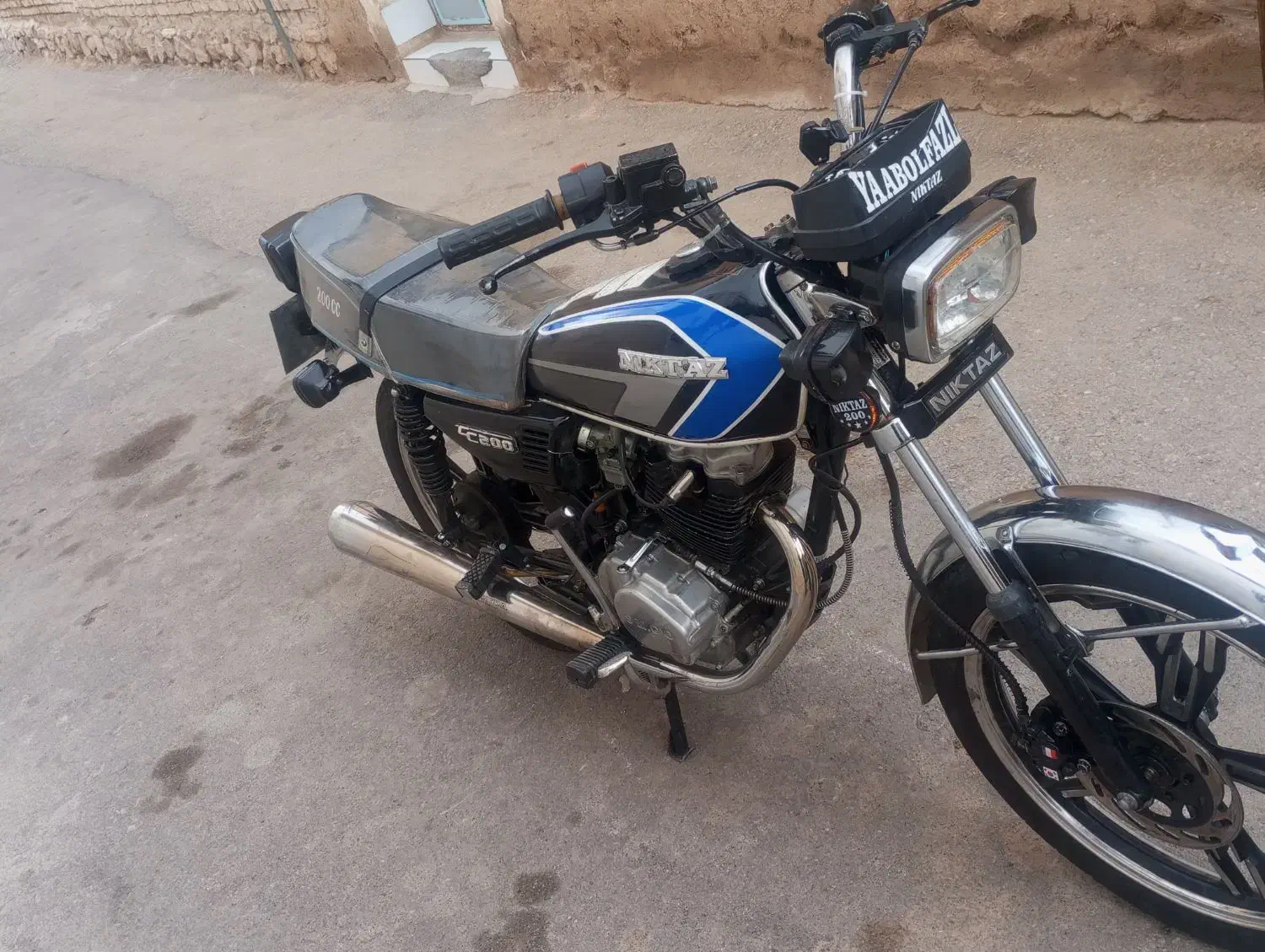 200 NIKTAZ|موتورسیکلت|نی‌ریز, |دیوار