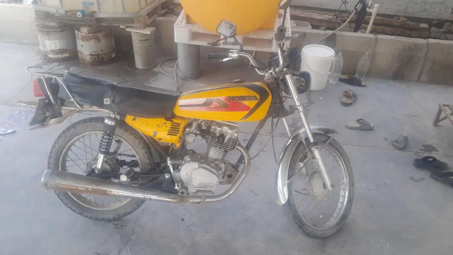 هوندا ۱۲۵مزایده ای مدل۸۲|موتورسیکلت|ایوانکی, |دیوار