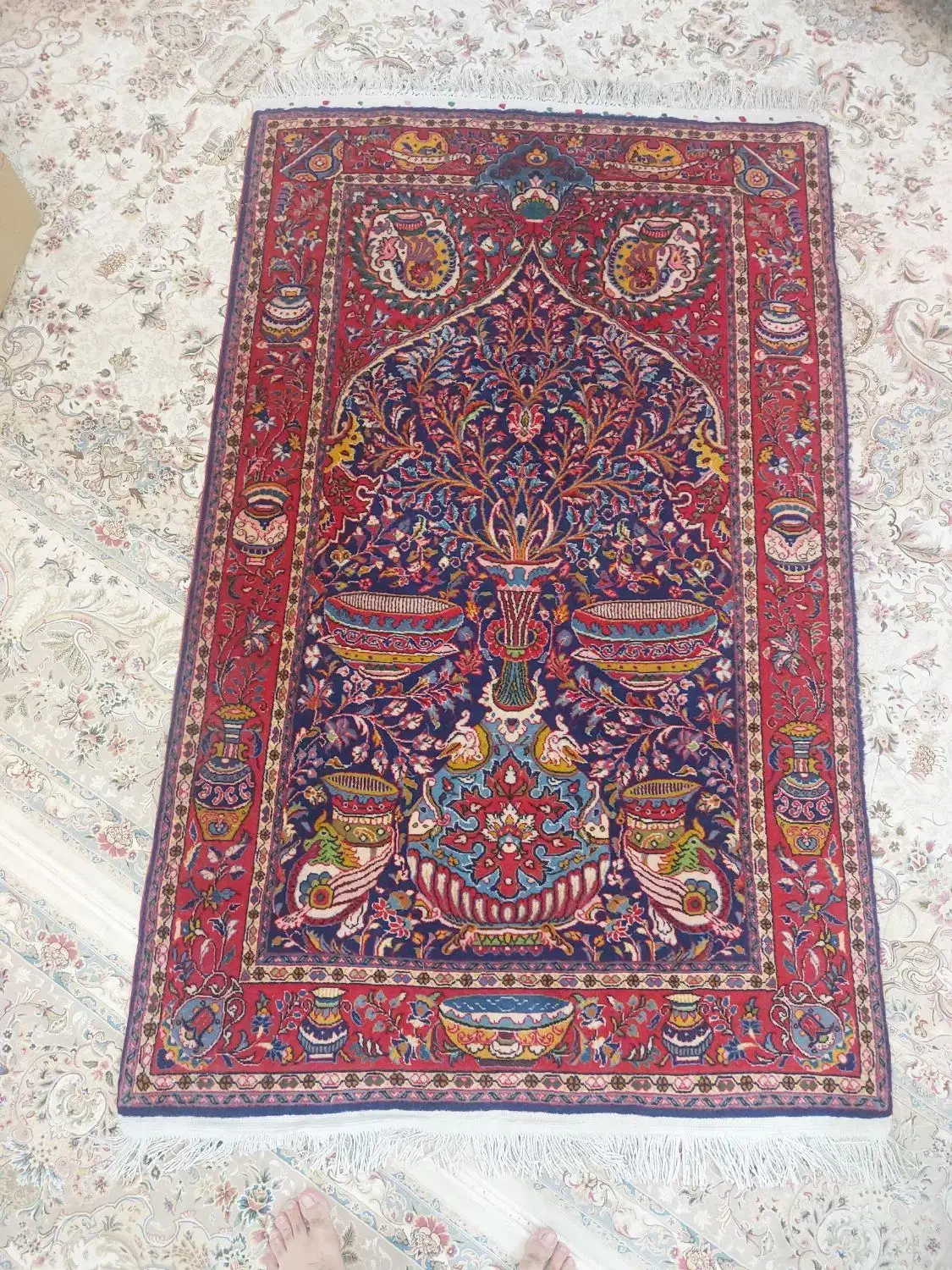 دستباف ذرع و نیم|فرش|بروجرد, |دیوار