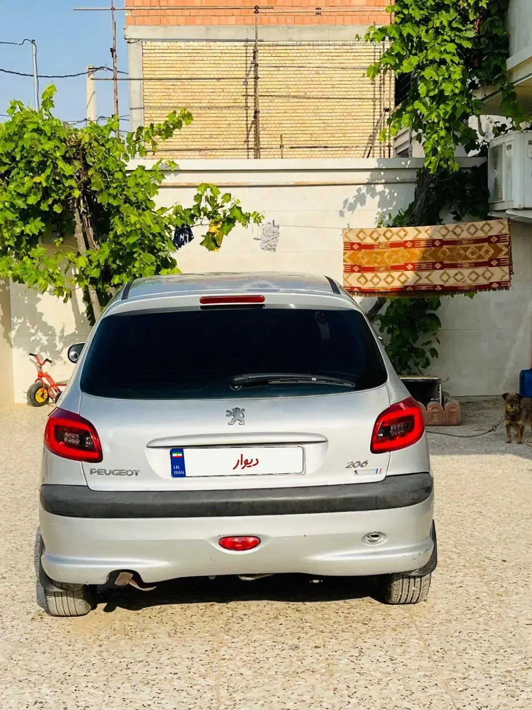 206tu3|خودرو سواری و وانت|گنبد کاووس, |دیوار