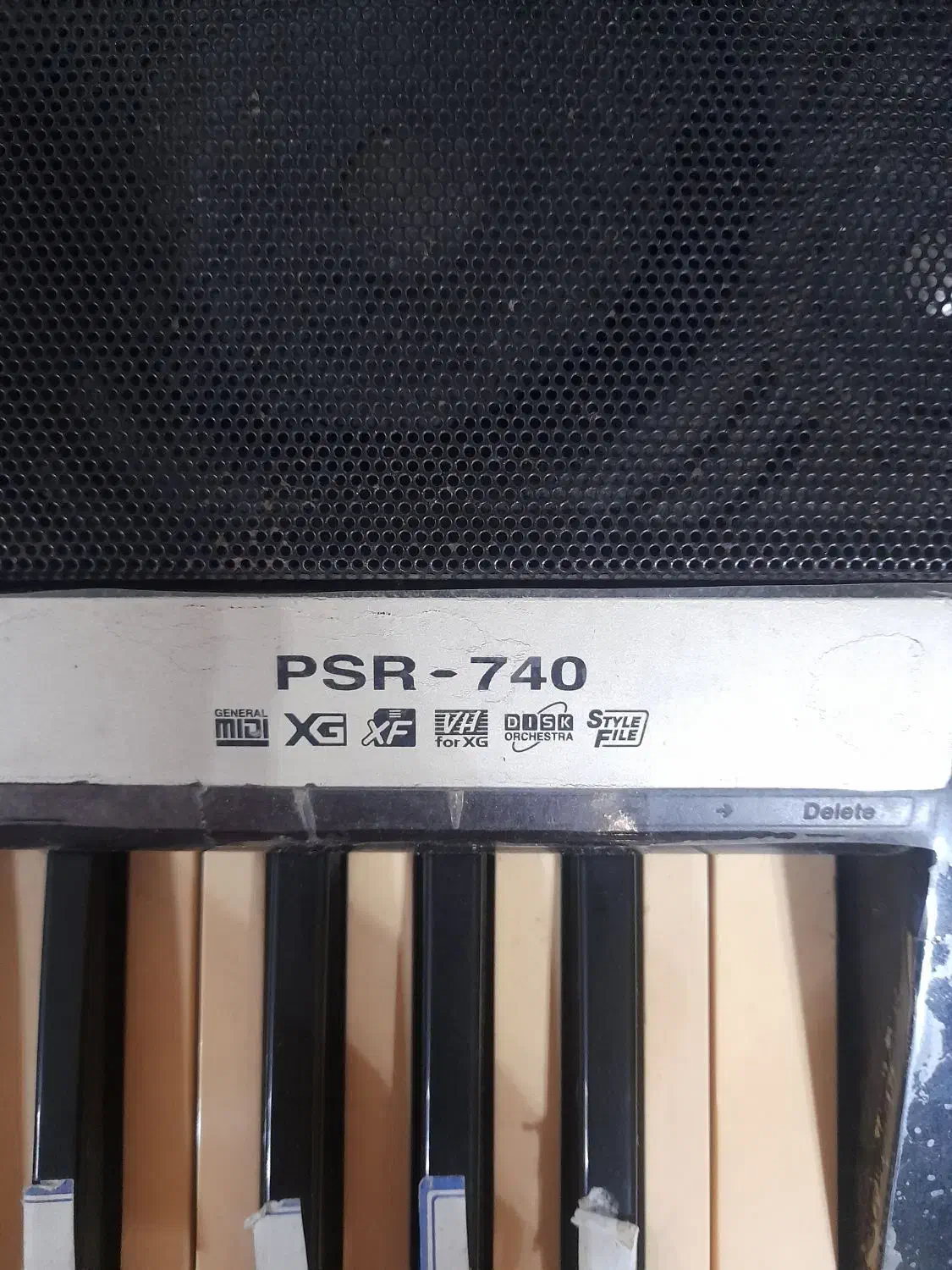 ارگ یاماها psr740|پیانو، کیبورد، آکاردئون|رشت, معلولین|دیوار