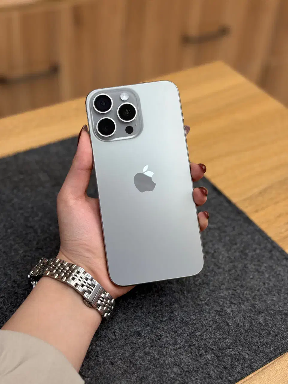 اپل آیفون ۱۵ پرومکس 15 pro max ZA باتری ۱۰۰|موبایل|مشهد, عامل|دیوار